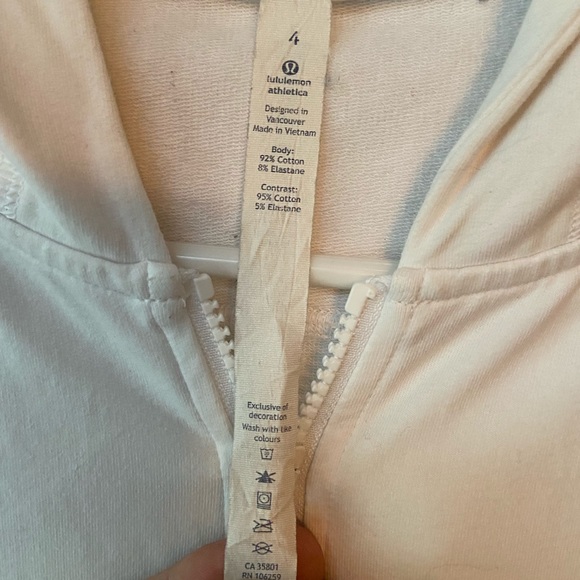 Lululemon hoodie size 4 - Picture 5 of 5
